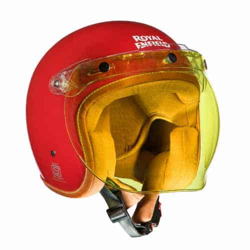 Royal Enfield open face helmet visor