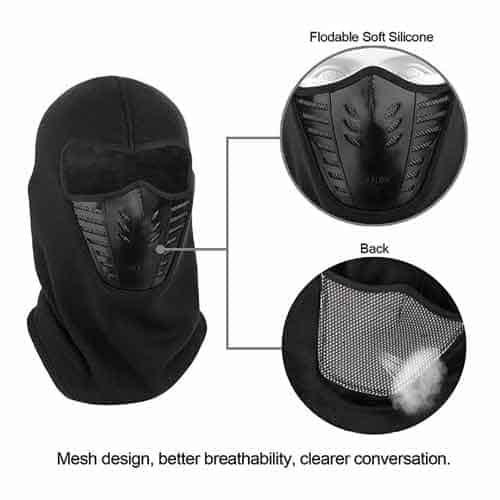 Full face cover mask for bikers