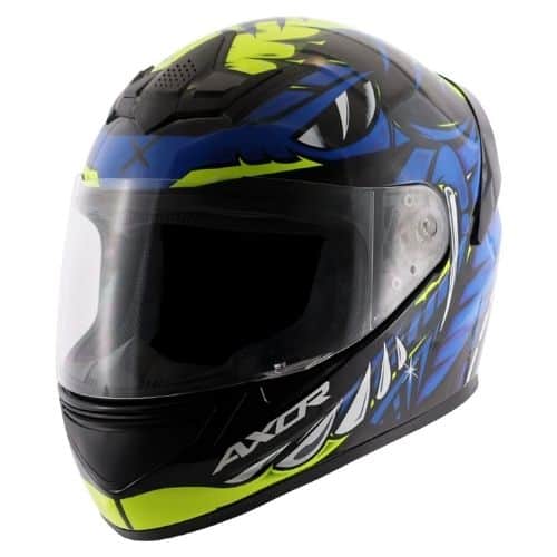 High-Protection and Homologation AXOR helmets under 3000 in India