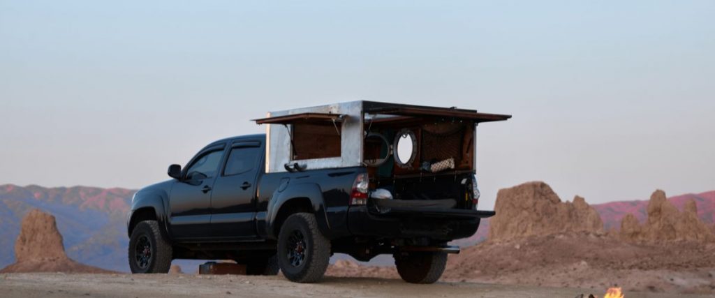 how to build a lightweight truck camper by roadsride